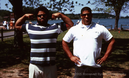Teddy and Alex Bynum